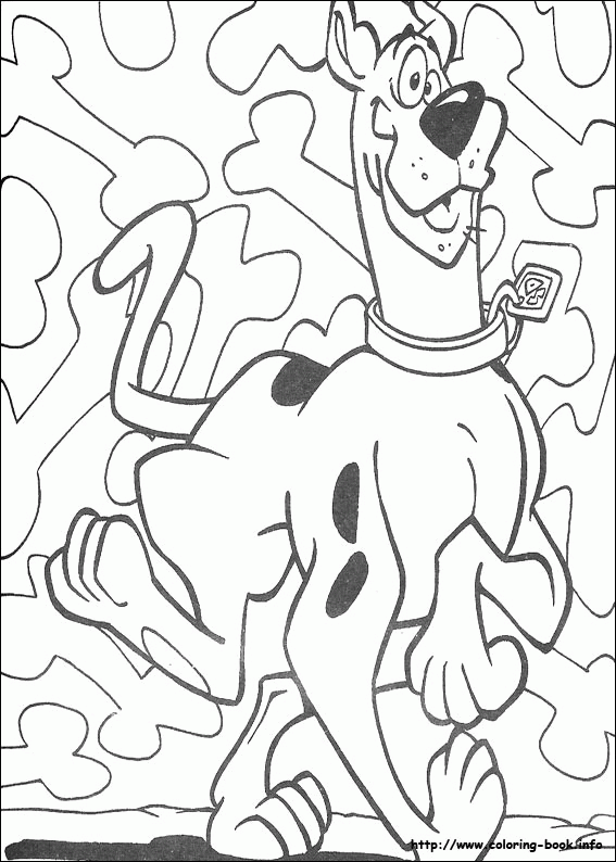 Scooby Doo kolorowanki